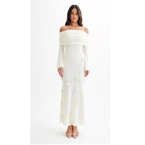 Meshki White Maxi Dress
